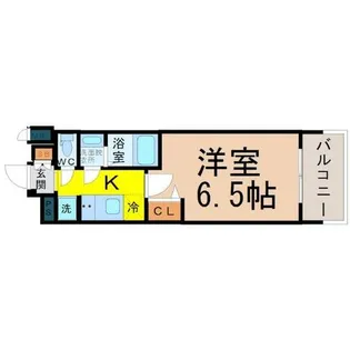 エステムコート名古屋グロース【15階】の間取り