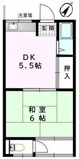 双葉荘【1階】の間取り