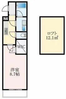 大阪府堺市東区日置荘西町4丁【アパート】の間取り
