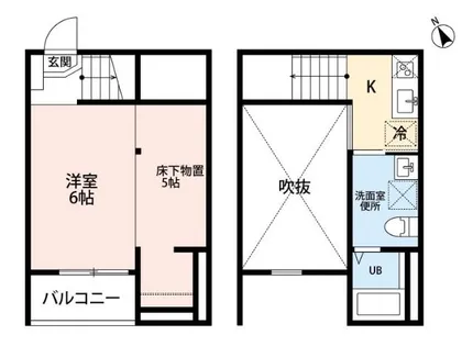 Blossom Meiji【1階】の間取り