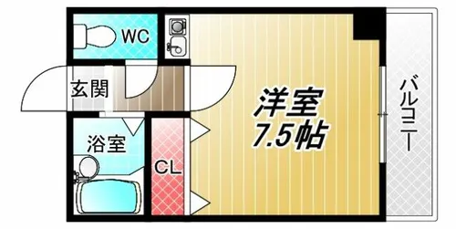 ラスター俊徳【3階】の間取り