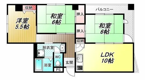 グランクオレ31【4階】の間取り