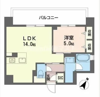 ALBLANC KYOMACHIBORI(アルブラン京町堀)【3階】の間取り