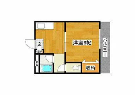 昌和鳳【1階】の間取り