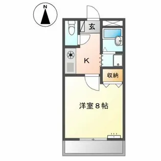 Elegant Residence HT(エレガントレジデンスHT)【2階】の間取り