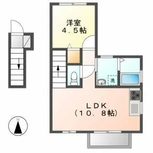 エントピアヤダⅢ【2階】の間取り