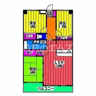 アンビエント井尻【4階】の間取り