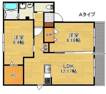 プリモソレイユ【2階】の間取り