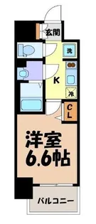 メイクス名駅南Ⅱ【8階】の間取り