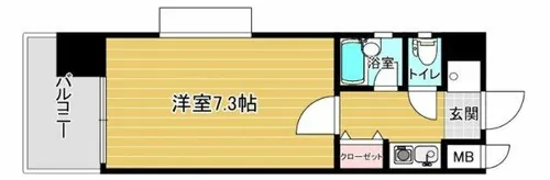 リファレンス東公園Ⅱ【2階】の間取り