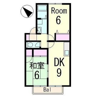 セジュール和やわらぎ1【2階】の間取り