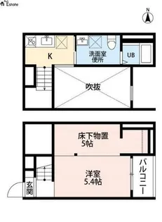 フェリス荒子【2階】の間取り