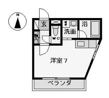さくら館本陣【3階】の間取り