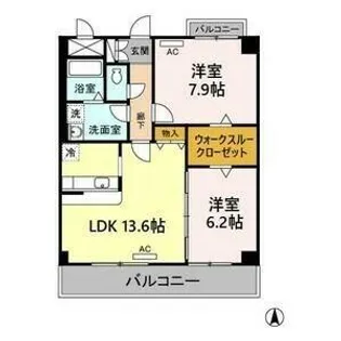 TMKミノリ【3階】の間取り