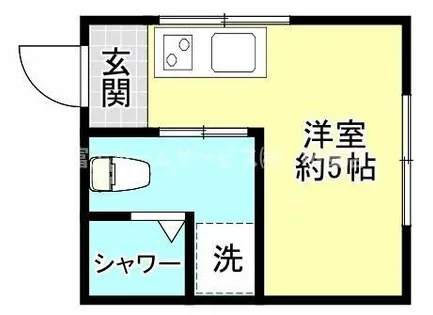 ムックマンション【4階】の間取り