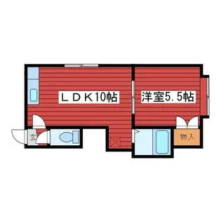 プレシディオ【2階】の間取り