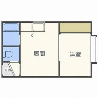 アークコート南郷3丁目Ⅳ【202号室】の間取り