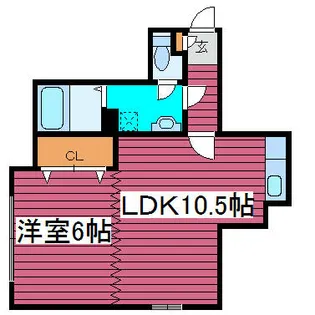 ノースヴィラ【302号室】の間取り