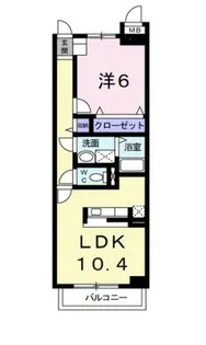 グランパレ【1階】の間取り