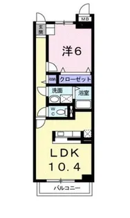 グランパレ【1階】の間取り