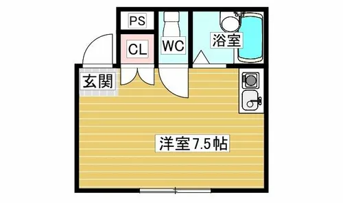 相本マンション【4階】の間取り