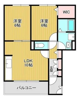 フラーリッシュ【1階】の間取り