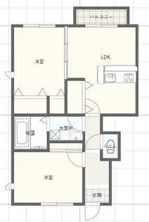 VILLA網干【1階】の間取り