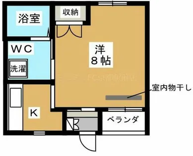 KASIN【1階】の間取り