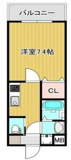 大阪府東大阪市上小阪2丁目【マンション】の間取り