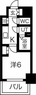 エステート金山【2階】の間取り