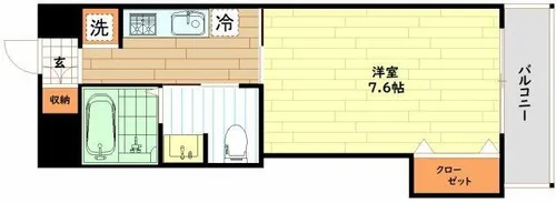 翠香園【2階】の間取り