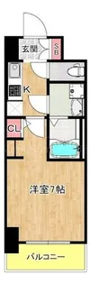 S-RESIDENCEドーム前千代崎【10階】の間取り