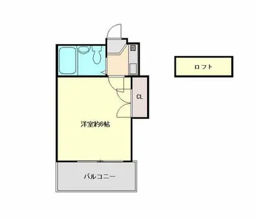 住吉第2マンション【2階】の間取り