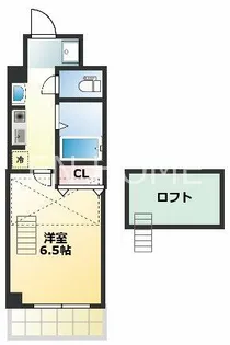 ハクユウ元町【9階】の間取り