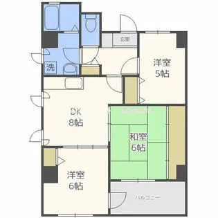 ロベリア弐番館【2階】の間取り