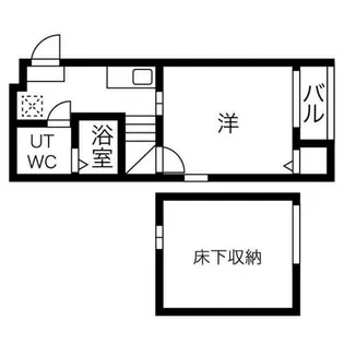 コーチ上飯田【1階】の間取り
