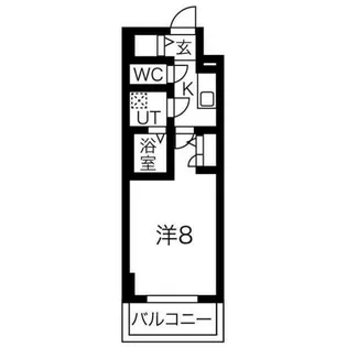 エスリード泉プライム【5階】の間取り