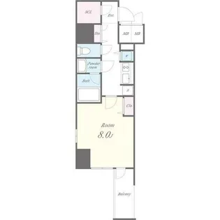 セイワパレス丸の内駅前プレミア【1506号室】の間取り
