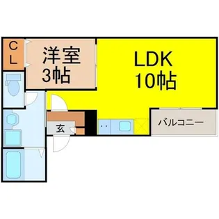 SHOKEN Villa川名【1階】の間取り