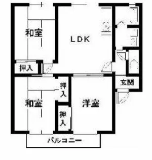 セジュール白峯B【203号室】の間取り
