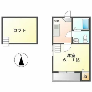 エスポワール六番町【1階】の間取り