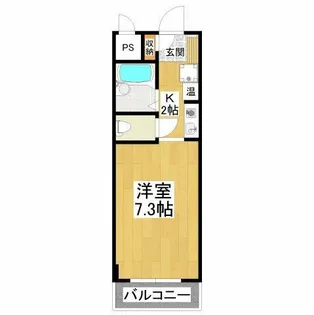 S.fierd大野芝(シップフィールド)【2階】の間取り