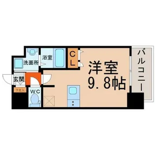 プレサンス大須プライマル【8階】の間取り