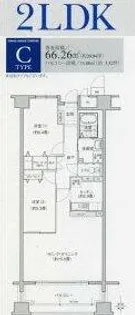 ソーラスフロント富船【2階】の間取り