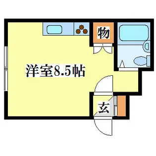 コーポ佐々木Ⅱ【25号室】の間取り