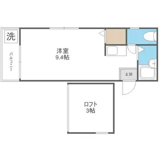 shinotsuki【2階】の間取り