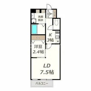M’s Soleil【301号室】の間取り