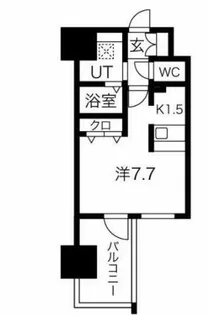アドバンス名古屋モクシー【3階】の間取り