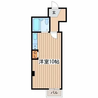 シティハウス琴似【6階】の間取り