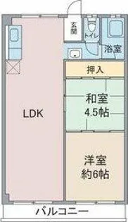 田中ビル【2階】の間取り